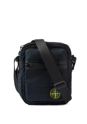 Stone Island zipped shoulder bag - Black