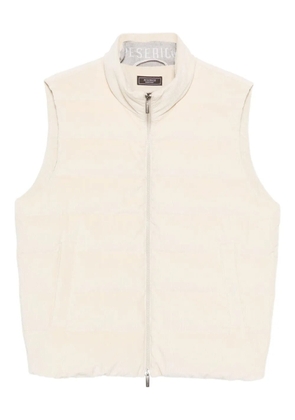 Peserico corduroy vest - Neutrals