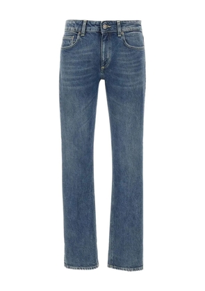 DONDUP five-pocket logo jeans - Blue