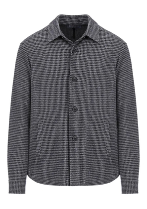 Harris Wharf London houndstooth wool jacket - Black