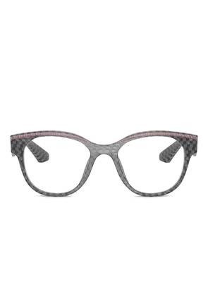 Alain Mikli contrast-trim glasses - Grey