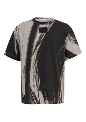 Helmut Lang Feather-print T-shirt - Grey