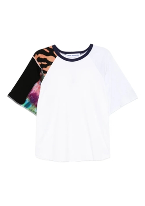 Stain Shade tie-dye T-shirt - White