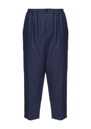 Marni pleated drawstring trousers - Blue