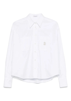 Brunello Cucinelli cotton shirt - White