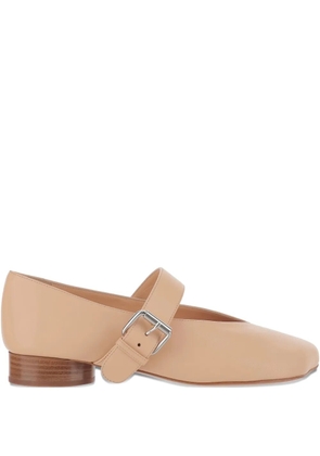 Niccolò Pasqualetti leather ballet flats - Neutrals