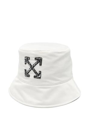 Off-White Arrow bucket hat - Neutrals