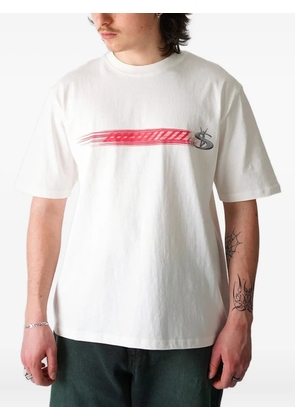 YARDSALE logo-print T-shirt - White