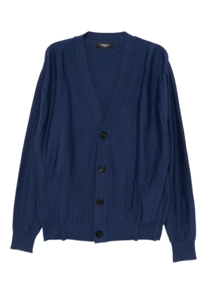 SONGZIO Edge Fold cardigan - Blue