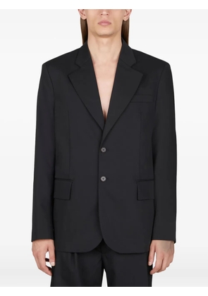 Diomene single breasted blazer - Black