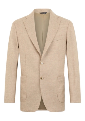 Brooks Brothers wool-cashmere blend blazer - Neutrals