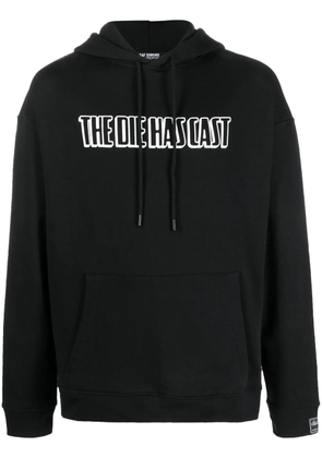 Raf Simons text-print hoodie - Black