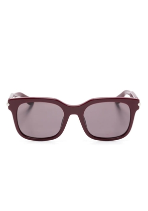 Alexander McQueen Eyewear square-frame sunglasses - Red