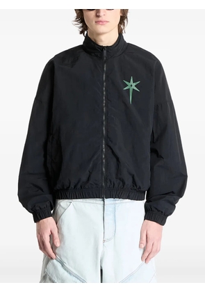 COUNTY OF MILAN Star-print bomber jacket - Black