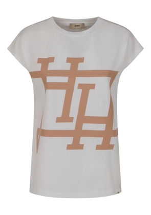 Herno logo-print T-shirt - Grey