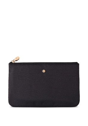 Borbonese zip-top wallet - Black