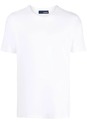 Lardini round neck short-sleeve T-shirt - White