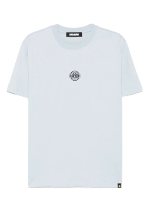 BARROW logo-embroidered T-shirt - Blue