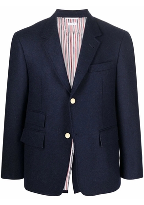 Thom Browne single-breasted wool blazer - Blue