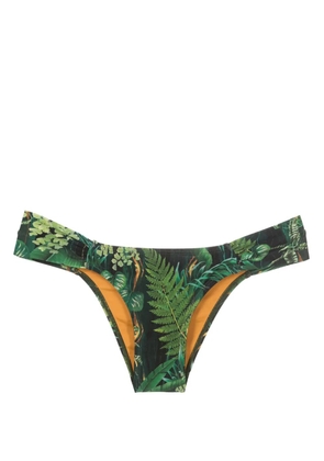 Lygia & Nanny Ritz leaf-print bikini bottoms - Green