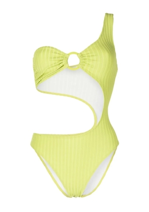 Solid & Striped The Astrid ribbed one-piece - Green