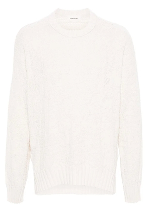 atomo factory patterned-jacquard jumper - Neutrals