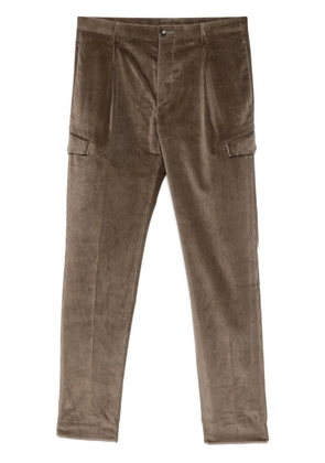 Tagliatore corduroy trousers - Brown
