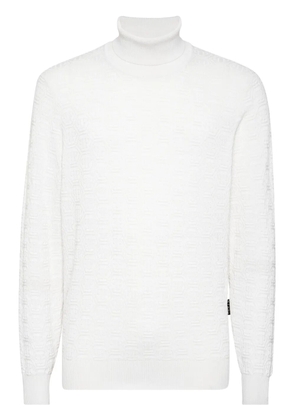 Philipp Plein monogram sweatshirt - White