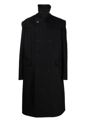 Raf Simons oversize double-breasted coat - Black