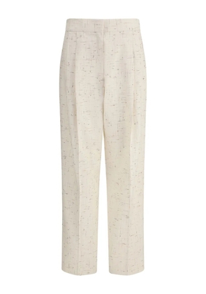 Fabiana Filippi pressed-crease tailored trousers - Neutrals