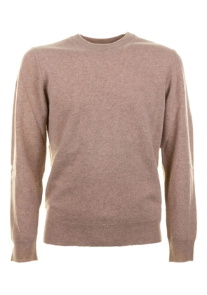 BROOKSFIELD crew-neck sweater - Brown