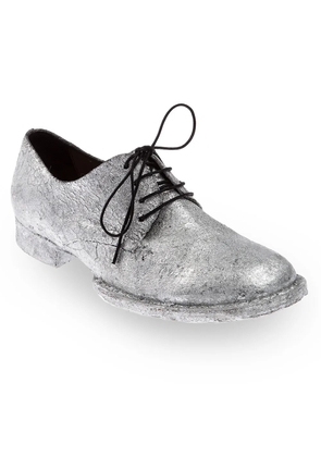 Barny Nakhle chunky derby shoe - SILVER