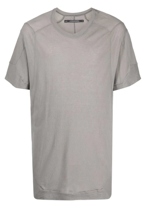 Julius panelled cotton shirt - Grey