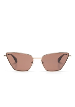 Alexander McQueen Eyewear cat-eye sunglasses - Gold