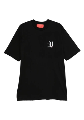 Vision Of Super angel-print T-shirt - Black