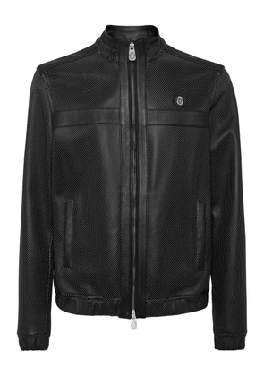 Billionaire leather jacket - Black
