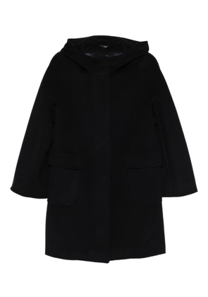 Cinzia Rocca hooded coat - Black
