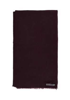 Denis Colomb fringed ringshawl scarf - Purple