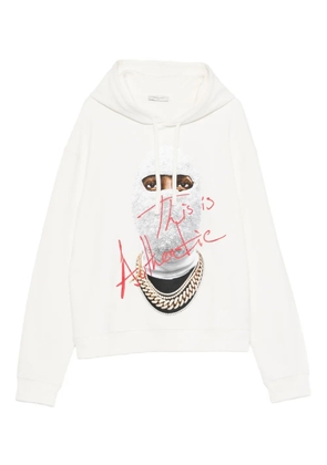 Ih Nom Uh Nit graphic-print hoodie - White