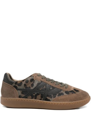 Ash leopard-print sneakers - Brown