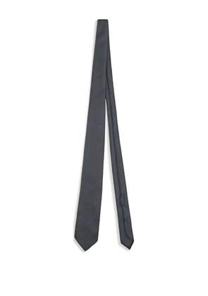 Brioni herringbone tie - Grey
