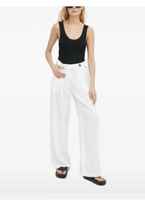 lovechild ribbed scoop-neck tank top - Black