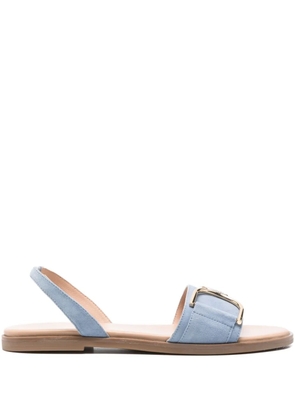 Geox Naileen buckle slingback sandals - Blue