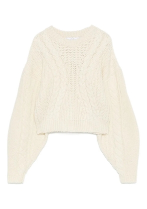 IRO wool cable-knit sweater - Neutrals
