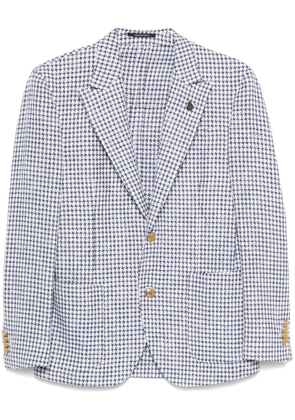 Gabriele Pasini tweed blazer - White