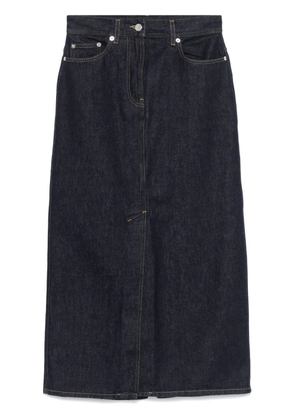 LouLou de Saison Rona midi skirt - Blue