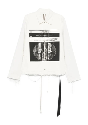Rick Owens DRKSHDW Snapfront jacket - Neutrals