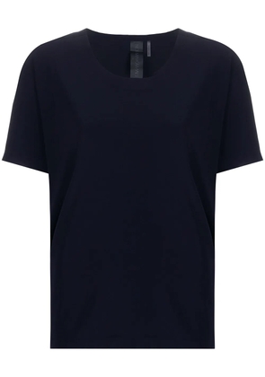 Norma Kamali solid-color T-shirt - Blue