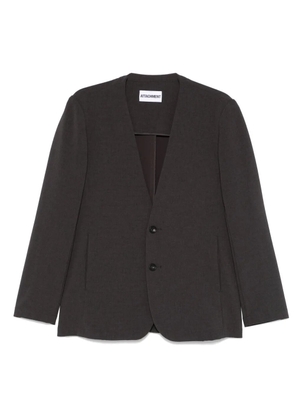 Attachment V-neck blazer - Grey