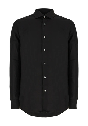 Zegna long-sleeves shirt - Black